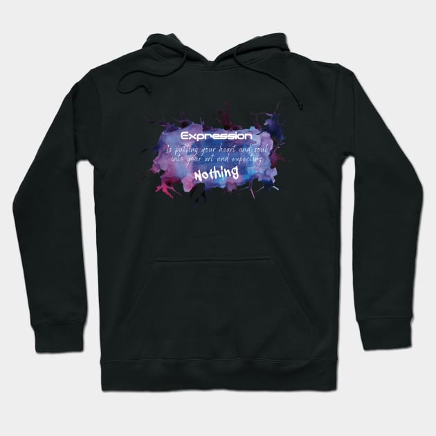 Expression Hoodie by unrefinedgraphics